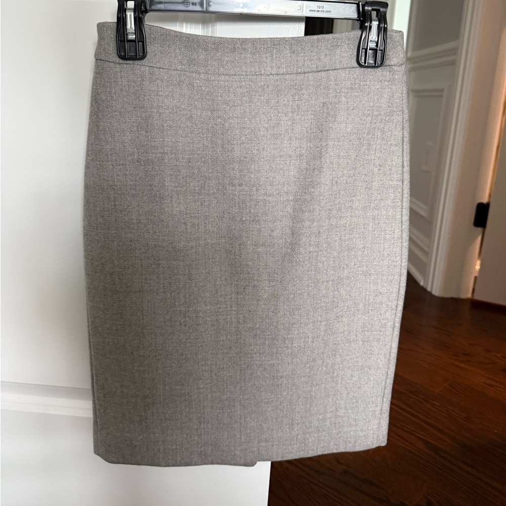 J.Crew 100% Wool No. 2 Pencil Skirt